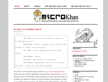 Tablet Screenshot of microkhan.com